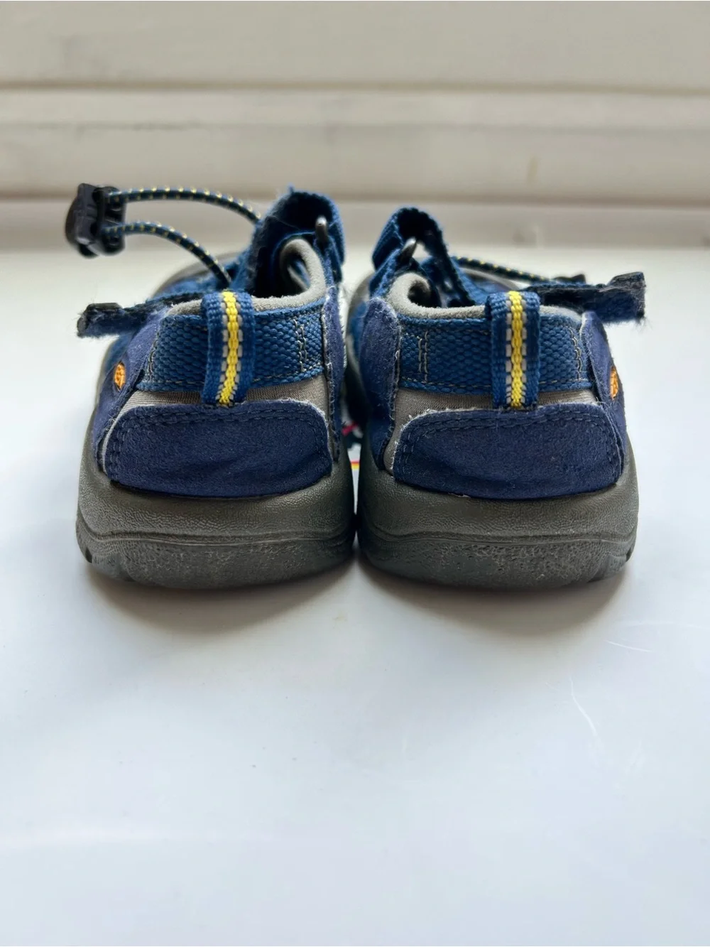 KEEN Newport H2 Toddler Sandals Size 10 - Blue / Yellow - Washable Hiking Water